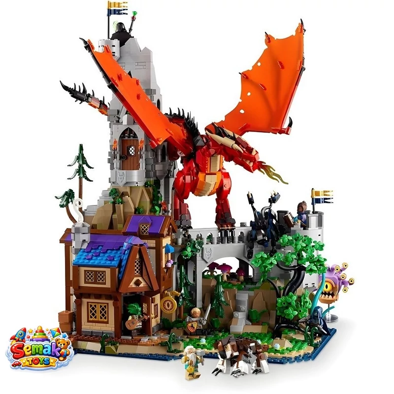 لگو سیاه چال و آزدها 3745 قطعه مدل Dungeon And Dragon 88080