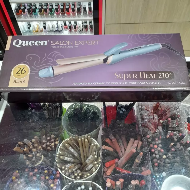 فرکننده مو کویین مدل HT626n سایز 26 سرامیک