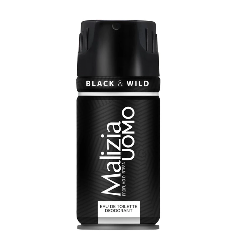اسپری خوشبو کننده بدن مردانه مالیزیا مدل Black Wild حجم 150 میلی لیتر