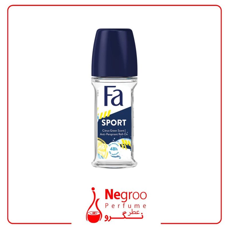 مام رول ضد تعریق مردانه فا Fa/ اورجینال- مدل اسپورت Sport حجم 50 میلی لیتر Fa Sport Roll-On Deodorant