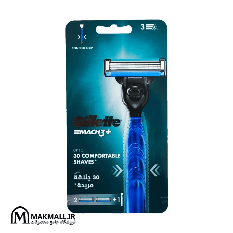 خود تراش ژیلت مدل MACH3 به همراه تیغ یدک