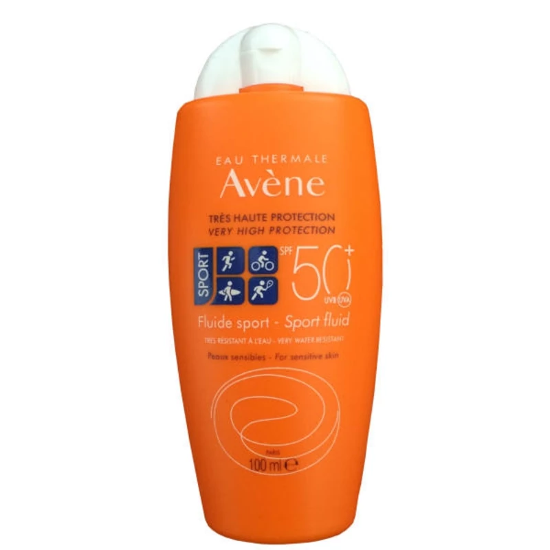 ضدآفتاب اون فلوئید اسپورت بدون رنگ اورجینال Aven spf50
