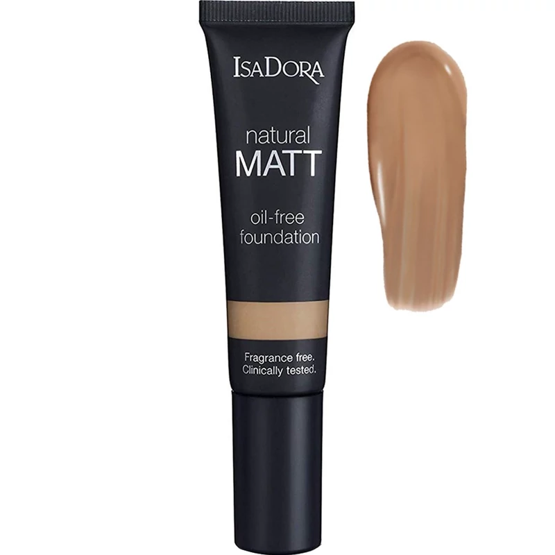 کرم پودر ایزادورا مدل Natural Matt oil free شماره 18و16