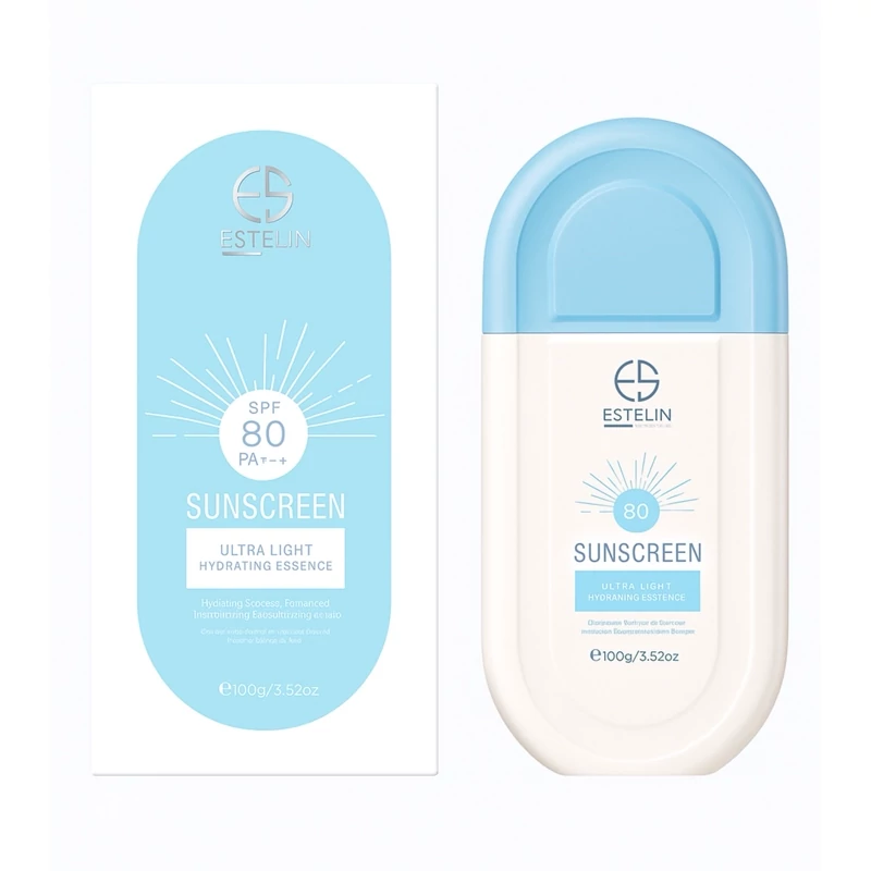 ضدآفتاب استلین SPF80 (کرم آفتاب) آبرسان، سبک و زود جذب 100گرم