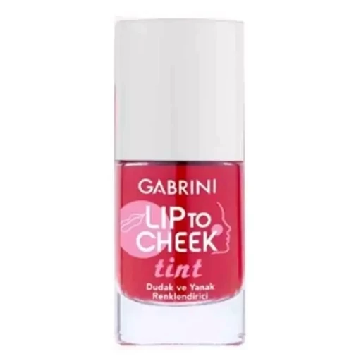 تینت لب رز صورتی گابرینی مدل Rose pink حجم 12 میل