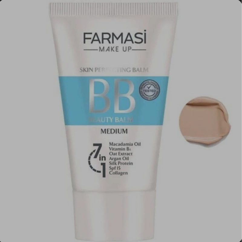 بی بی کرم فارماسی مدیوم 01  و 02  bb کرم فارماسی  حجم 50 میل