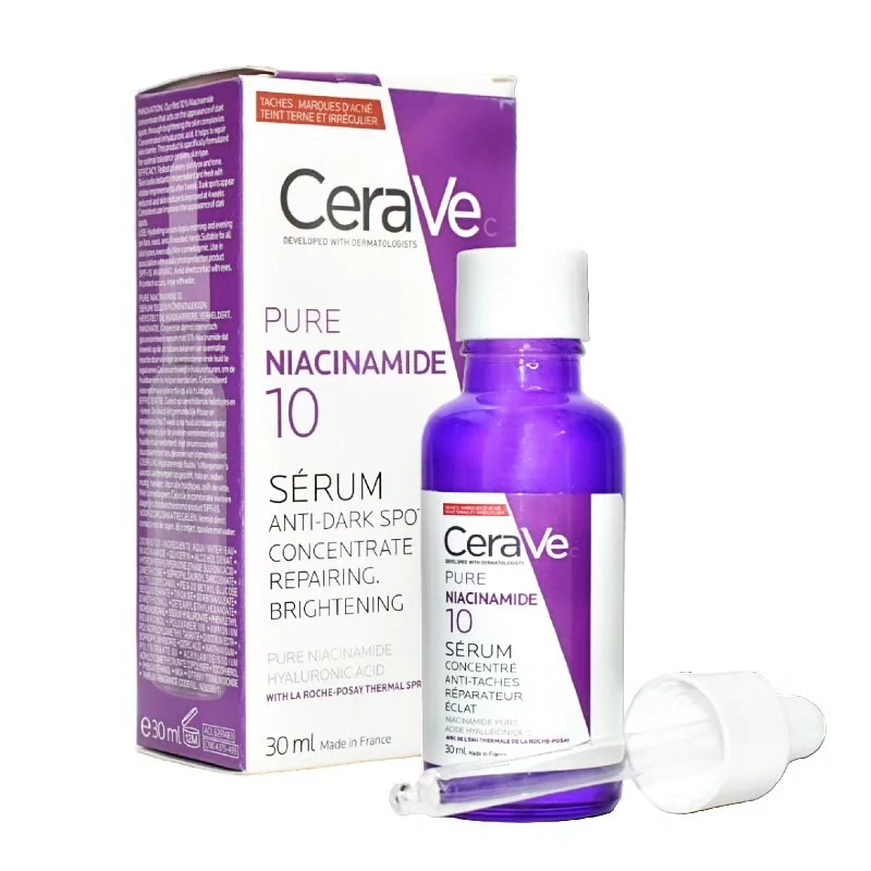 سرم ضد لک نیاسینامید سراوی NIACINAMIDE 10 حجم 30 میل