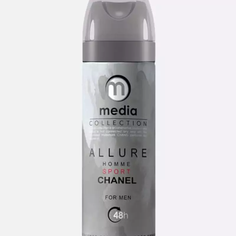 اسپری خوشبو کننده بدن مردانه مدیا مدل allure sport حجم 200 میلی لیتر --Archive__876160 --Archive__1674 --Archive__195135