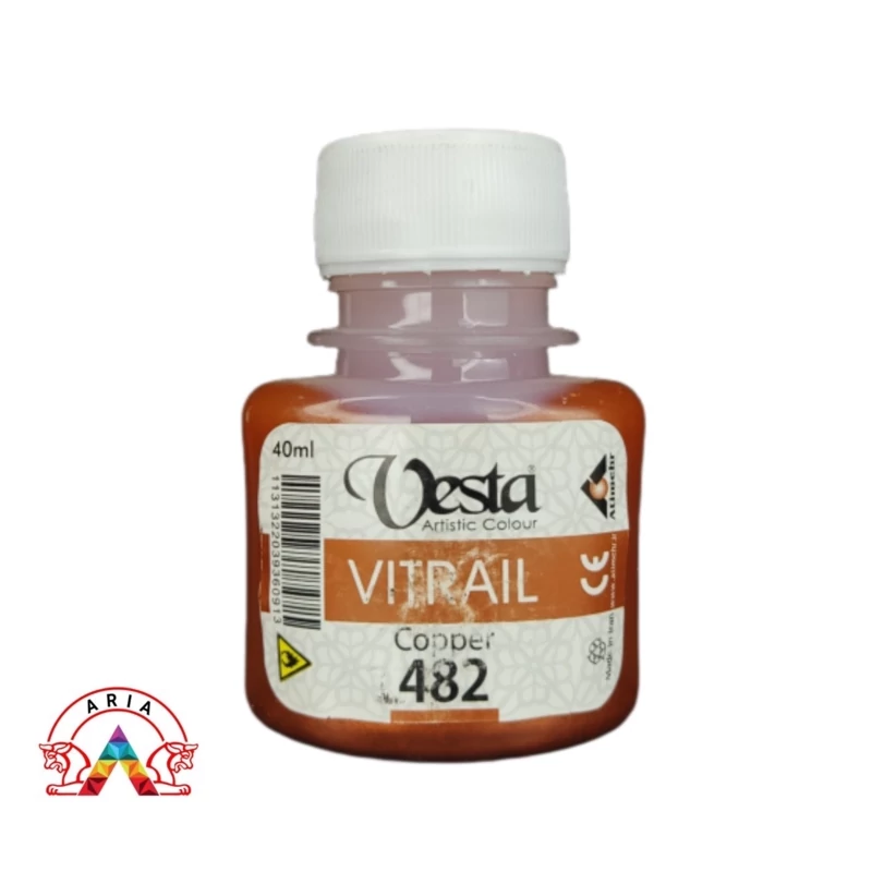 رنگ ویترای متالیک کد رنگ482 وستا حجم 40 میل