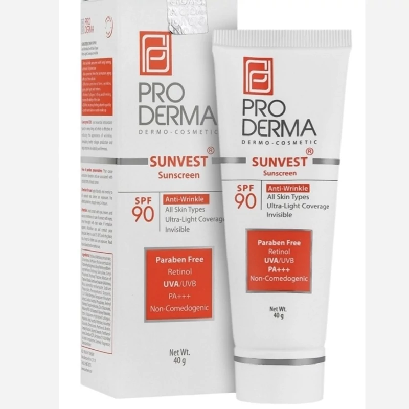 پرودرما کرم ضدافتاب SPF50 فلوئیدی