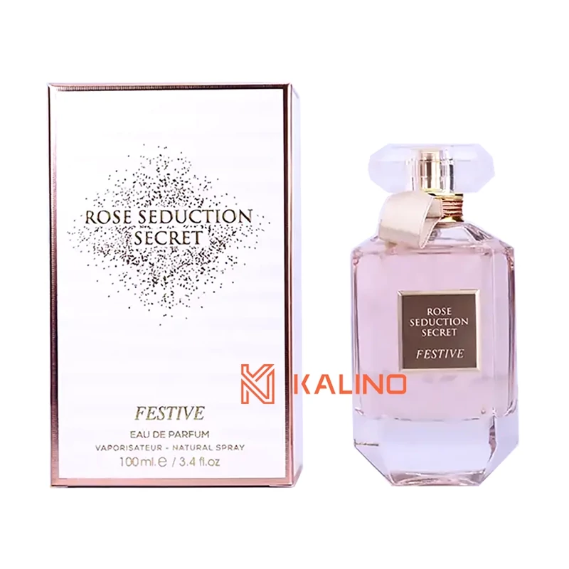 ادوپرفیوم زنانه فراگرنس ورد مدل ROSE SEDUCTION SECRET حجم 100 میلیلیتر