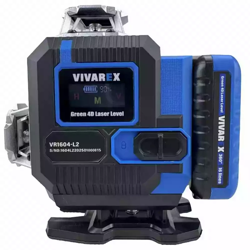 تراز لیزری 16خط نور سبز 360درجه4بعدی ویوارکس مدل VR1604-L2 4 