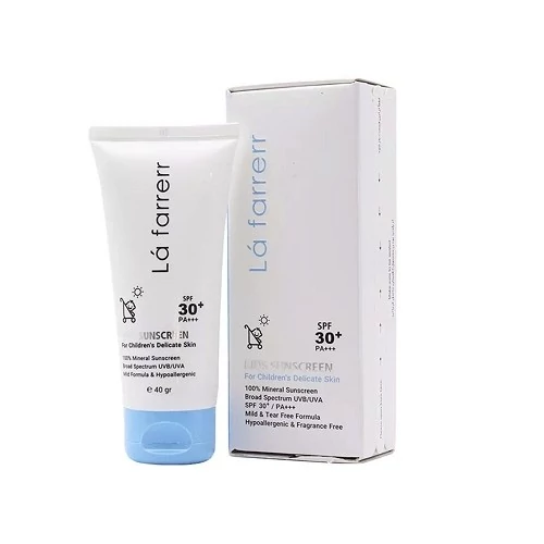 کرم ضد آفتاب دورچشم بدون رنگ لافارر، 30 SPF، مدل مینرال، مناسب انواع پوست و حجم 15 میلیلیتر، محافظت کننده در برابر اش...
