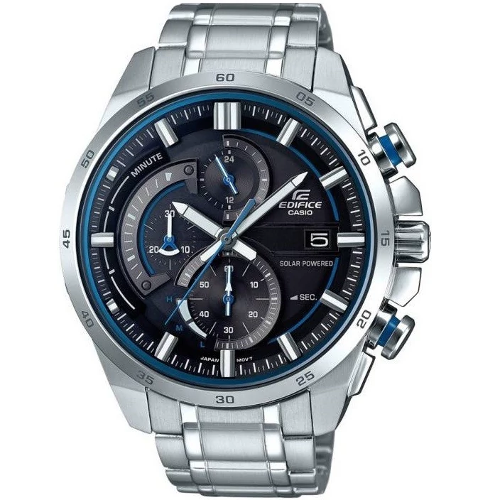 ساعت مچی مردانه کاسیو ادیفایس casio edifice EQS-600D-1A2 بند و قاب استیل رنگ ثابت،مسترکوالیتی.