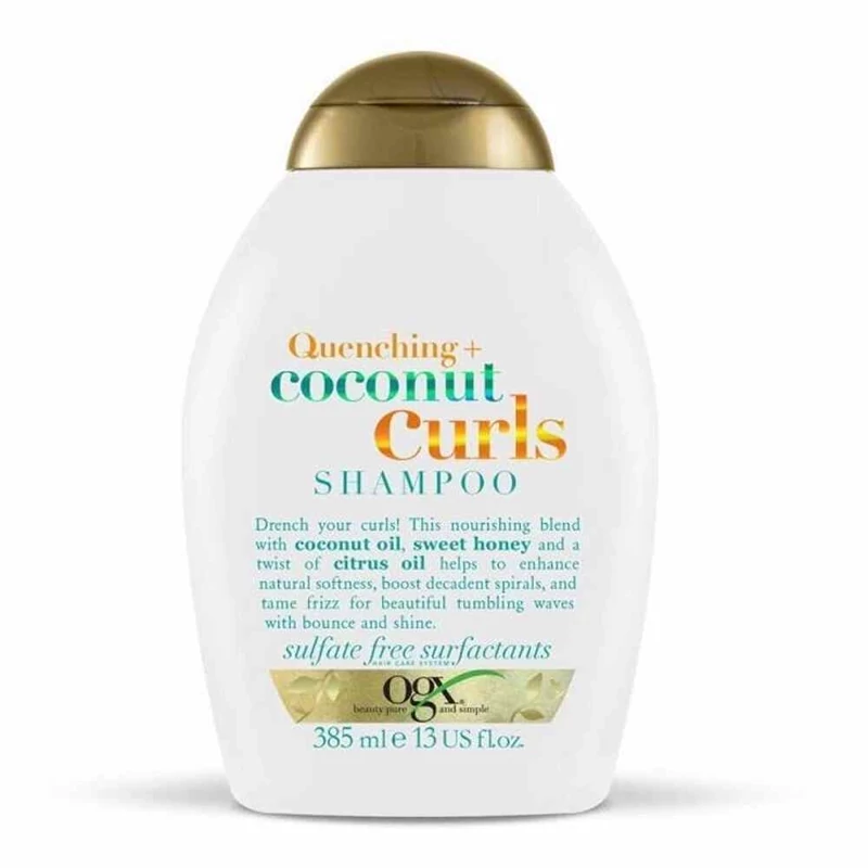 شامپو مخصوص موهای فر اوجی ایکس coconut curls/اورجینال