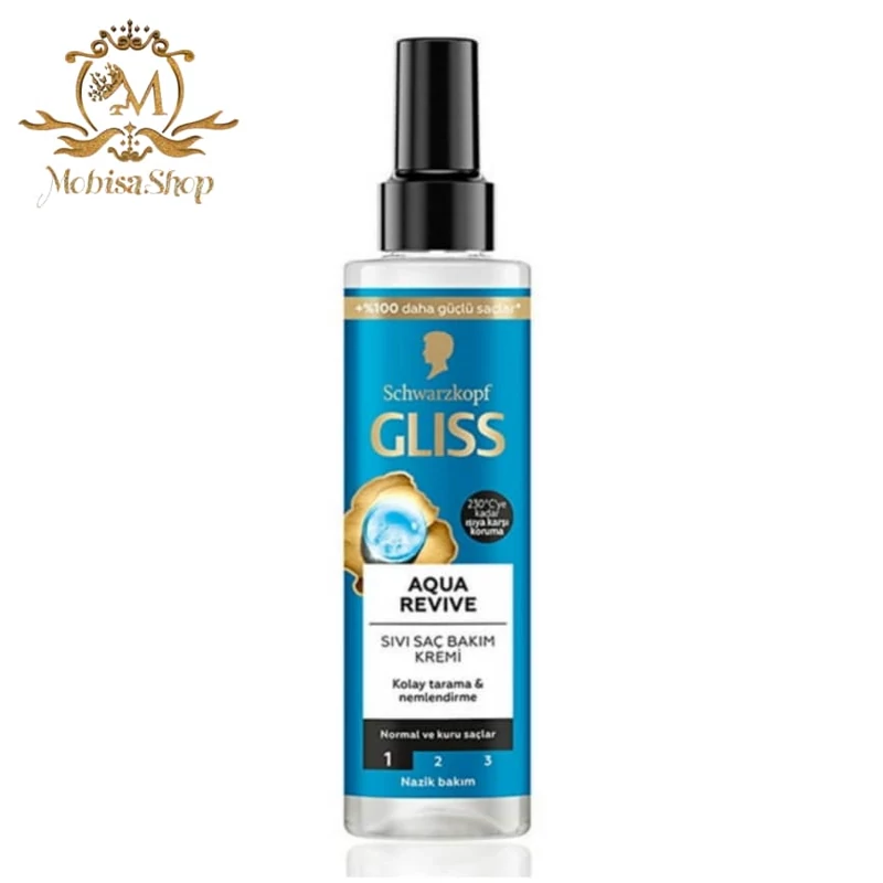 گلیس اسپری دو فاز AQUA REVIVE حجم 200 میل