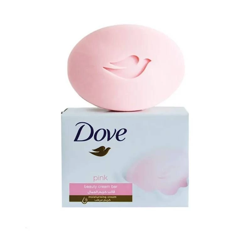 صابون شیری داو مدل pink،وزن 90 گرم.