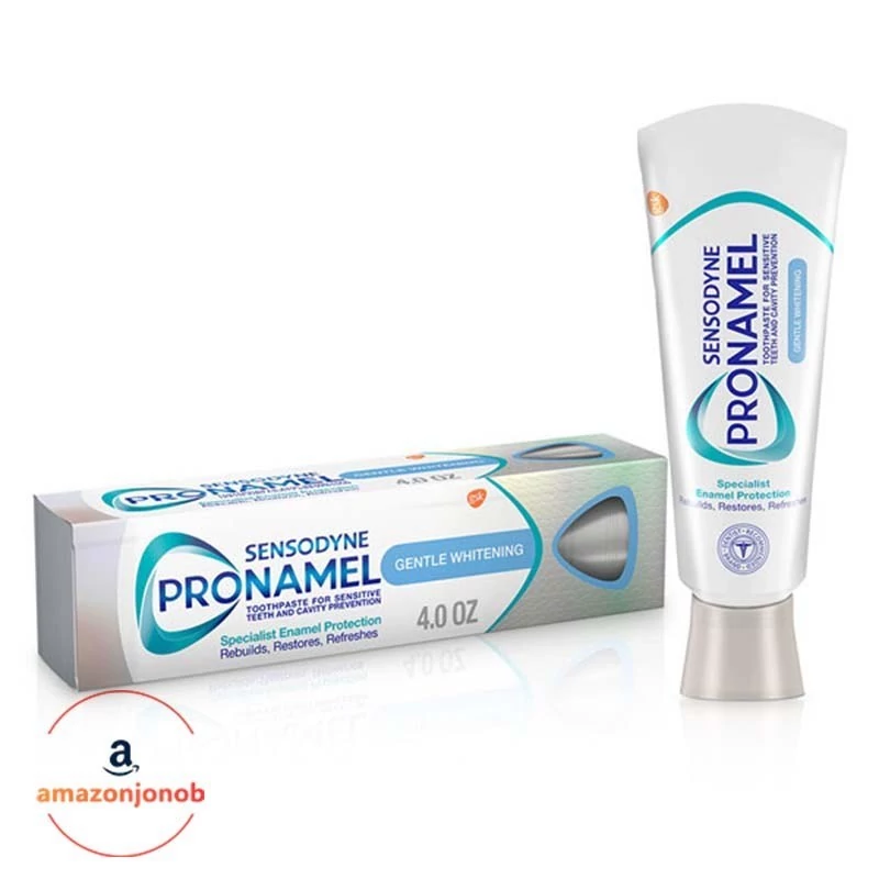 خمیردندان سنسوداین پرونامل مدل Gentle Whitening حجم 75 میلیلیتر Sensodyne Pronamel Gentle Whitening Toothpaste 75