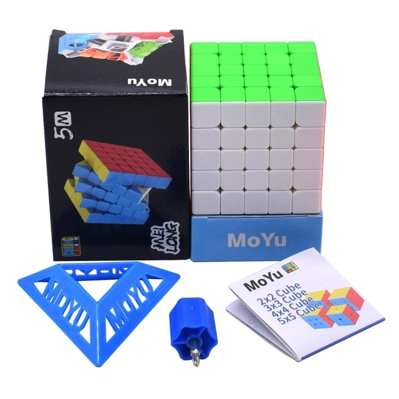 مکعب روبیک 5*5 مگنتی برند مویو MOYU مدل 8885 MF