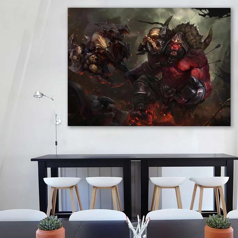 تابلو شاسی گالری استاربوی طرح Outworld Devourer مدل Dota 2 کد 099