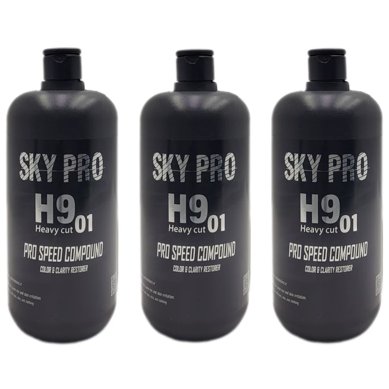 پولیش زبر کامپوند اسکای پرو 3 عددی Sky Pro H9 Compound