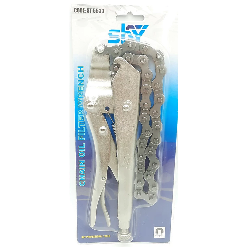 انبر قفلی زنجیری اس کای مدل ST-5533 سایز 10 اینچ ارسال پس کرایه 