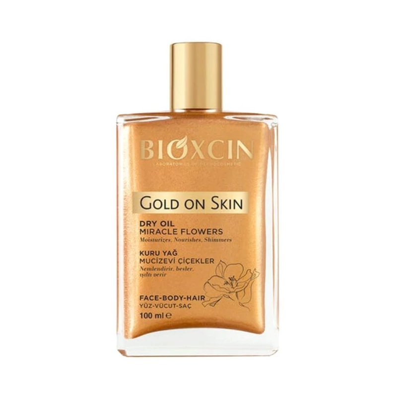 روغن خشک شیمردار آبرسان و مغذی GOLD ON SKIN بیوکسین