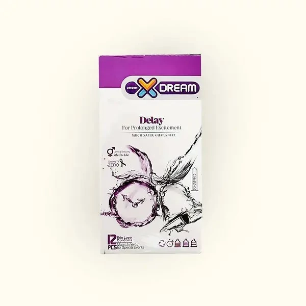 کاندوم تاخیری دیلی ایکس دریم XDream Delay بسته 12 عددی
