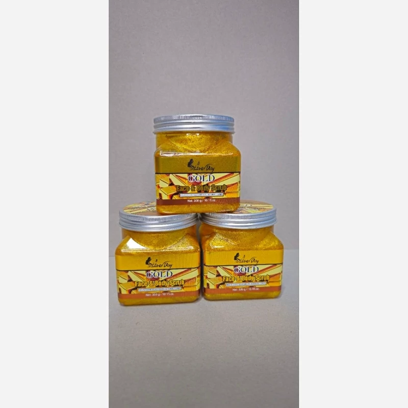 اسکراب شنی طلا سیلور 300گرم