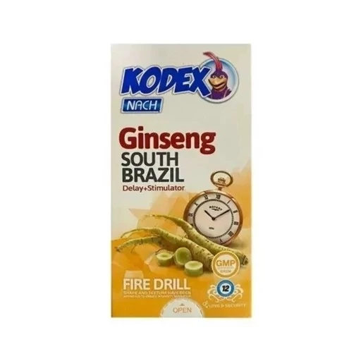 کاندوم ناچ کدکس مدل Ginseng مجموعه 2 عددی