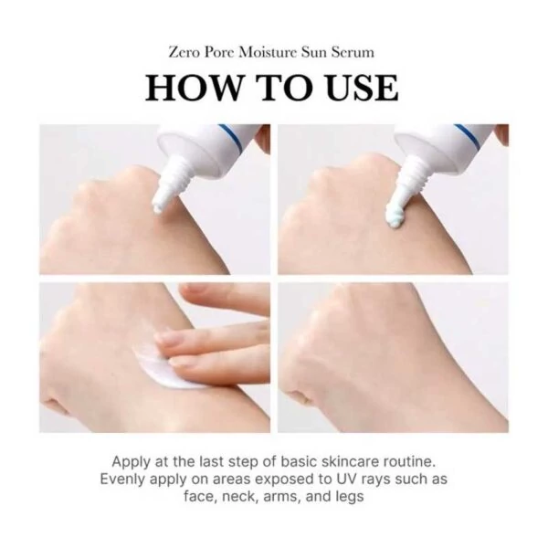 کرم ضد آفتاب بیرنگ صورت مدیکیوب SPF50 مدل zero pore
