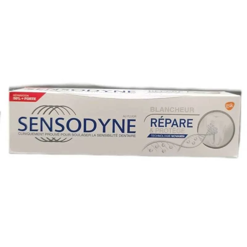 خمیر دندان پمپی سنسوداین مدل Advanced Whitening سفیدکنندگی پیشرفته حجم 100 میل