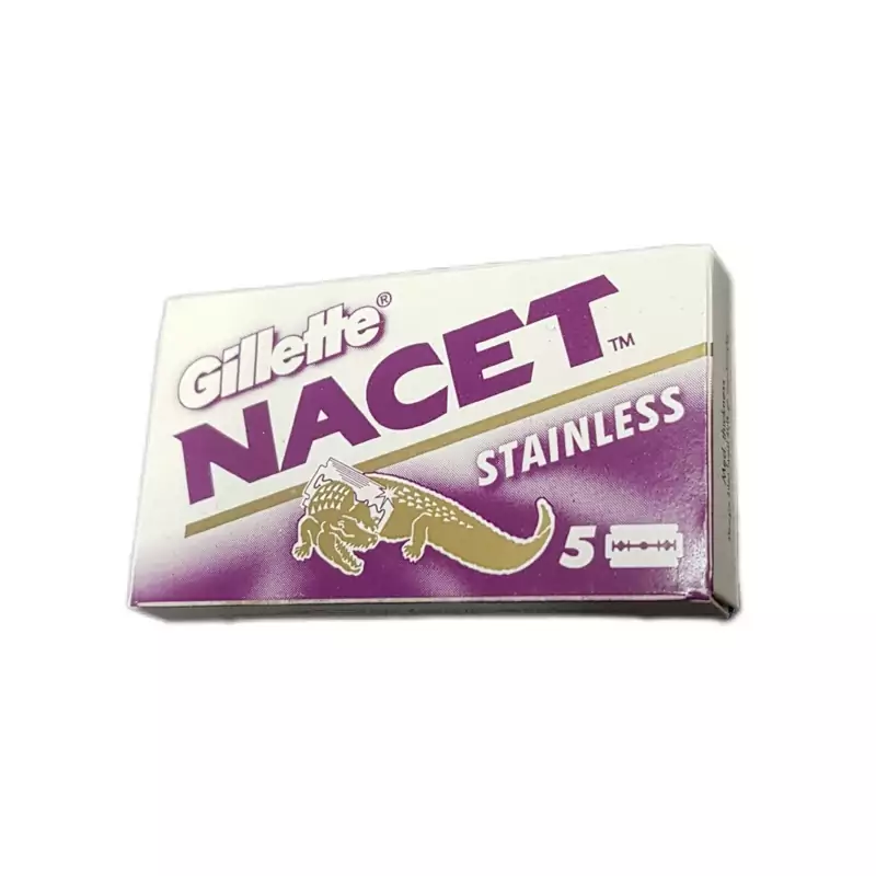 تیغ سنتی ژیلت ناست 5 عددی