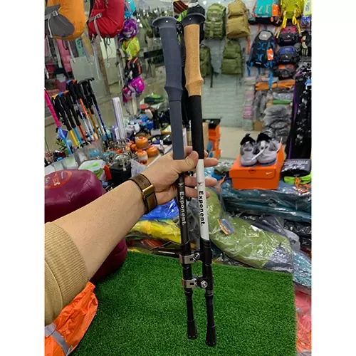 عصای کوهنوردی اکسپوننت مدل ABD-3-8512 بسته 2 عددی