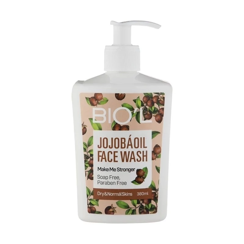 ژل شستوشوی صورت بیول مدل jojoba مناسب برای پوست خشک حجم 200 میلی لیتر