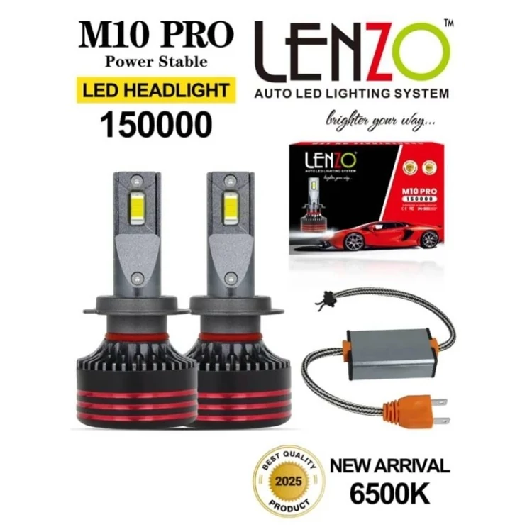 هدلایت لنزو M10 PRO پایه H4