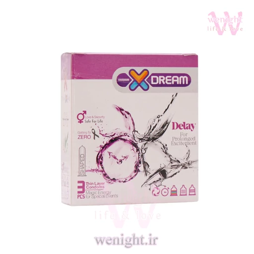 کاندوم تاخیری طولانی دابل دیلی ایکس دریم XDream Double Delay بسته 12 عددی