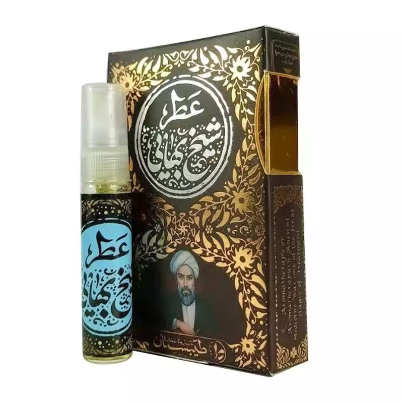 عطر شیخ بهایی طیبستان طبیعی - (1 و 2.5 و 5گرمی- رایحه افشان 200گرمی)