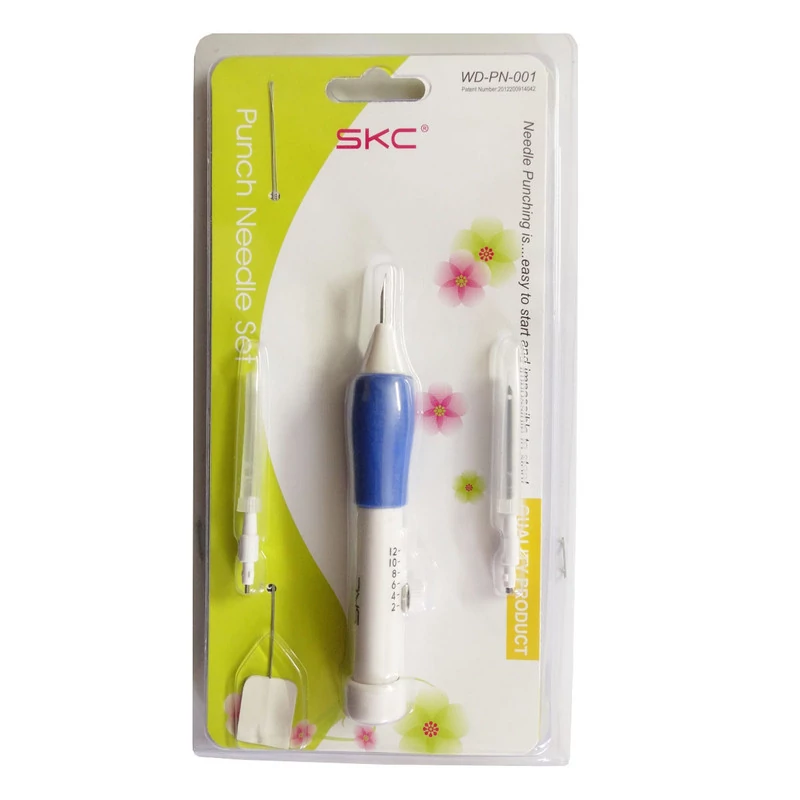 سوزن شبه قالی مدرج skc ( پک 3 سایز سوزن پانچ دوزی skc )