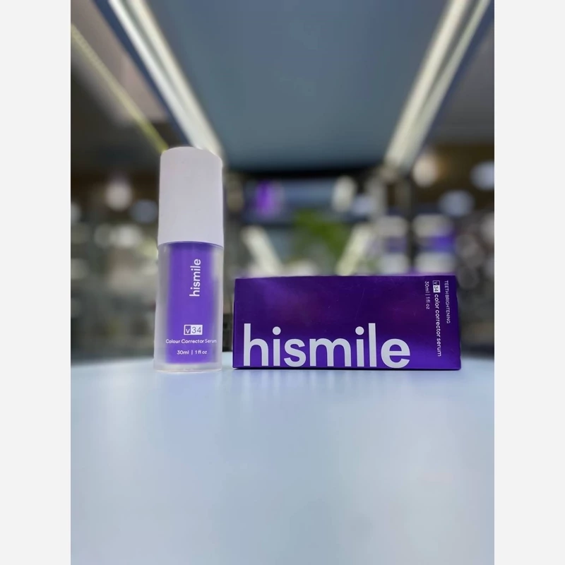 سفید کننده دندان Hismile های اسمایل بنفش V34