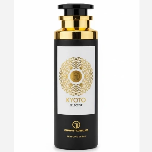 اسپری کیوتو گرندیور رایحه عطر کریکه 200 میل ماندگاری عالی و پخش بو خوب زنانه شیرین و خنک