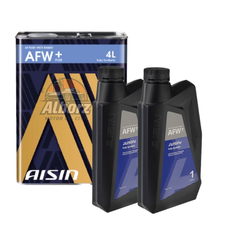 روغن گیربکس آیسین مدل AFW-PLUS حجم 4 لیتر 