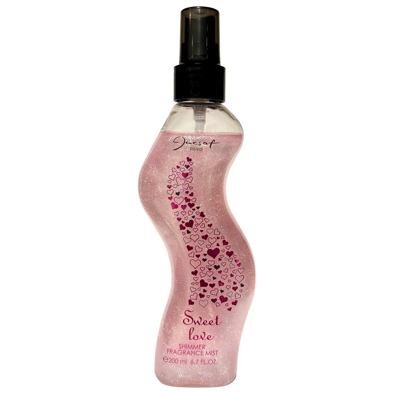 بادی اسپلش زنانه سوییت لاو ژک ساف Sweet Love Fine Fragrance Mist For Women Jacsaf