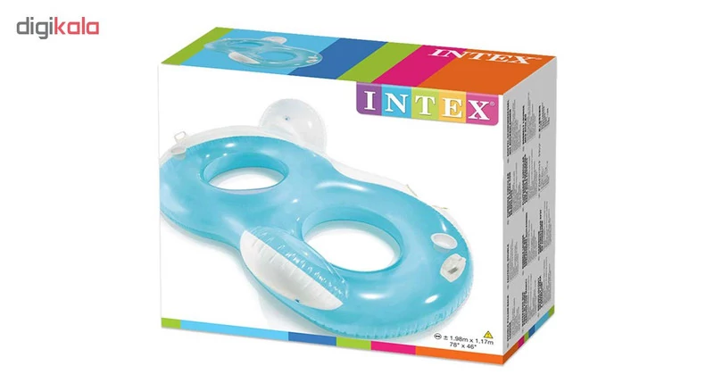 شناور بادی روی آب بزرگسال حلقه دوبل اینتکس کد 56800 Intex