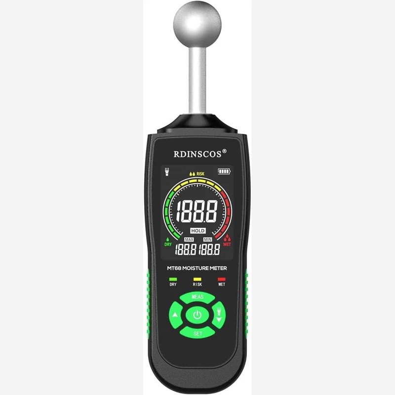 رطوبت سنج دیجیتال دقت بالا اصلی RDINSCOS MT68