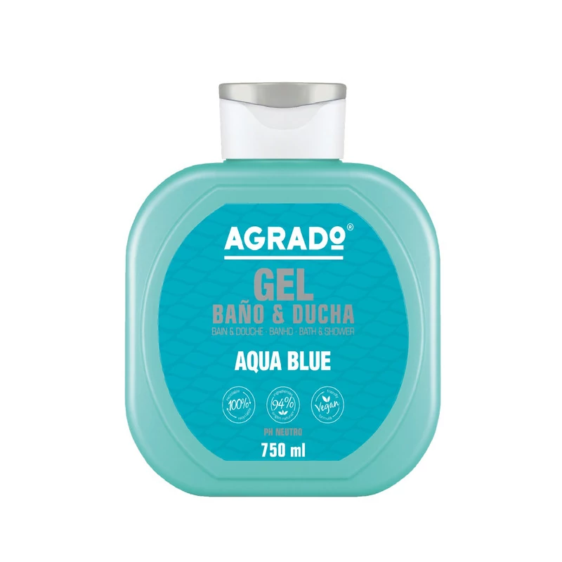 شامپو بدن آگرادو مدل Aqua Blue حجم 750 میلی لیتر مدل 1