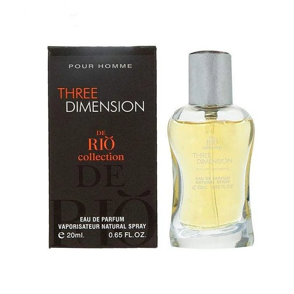تق ریو Rio Collectionعطر مردانه ریو کالکشن تری دیمنشن رایحه مرکباتی با حجم 100 میل (تق هرمس)