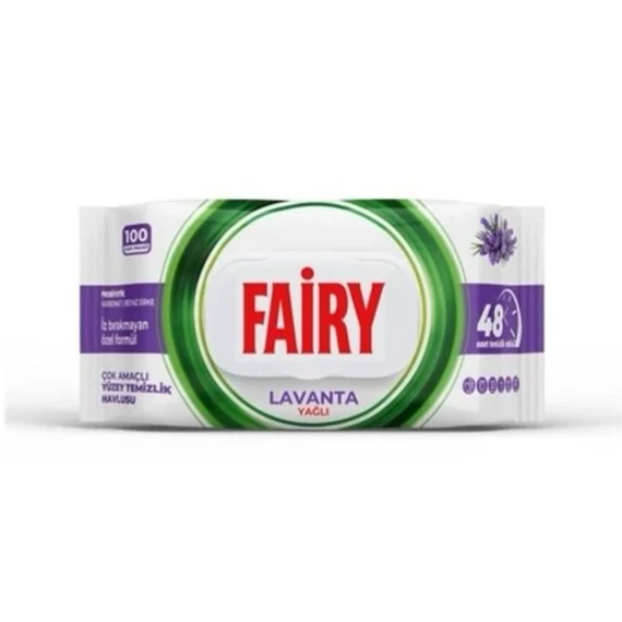 دستمال نظافت فیری مدل LAVANTAYAGI بسته 50 عددی