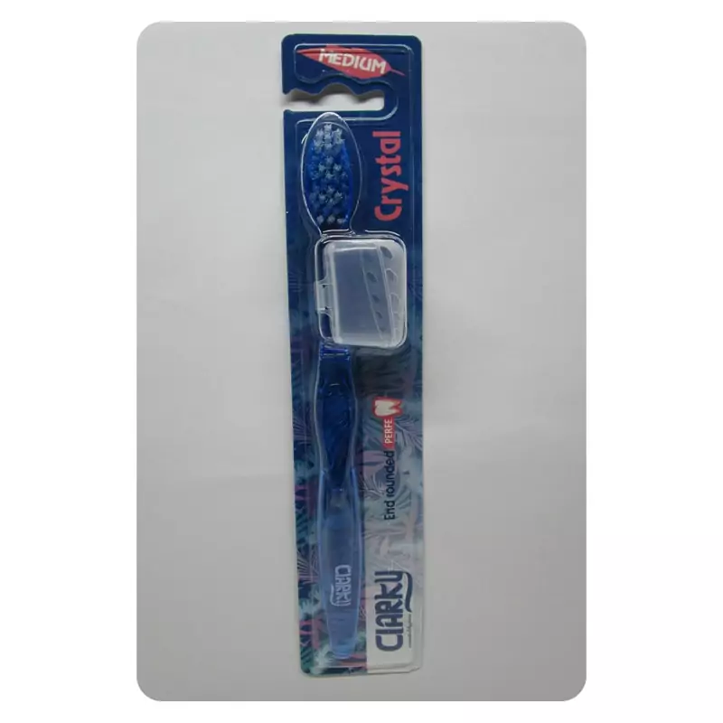 مسواک کلارکی (SOFT) مدل CRYSTAL بی رنگ