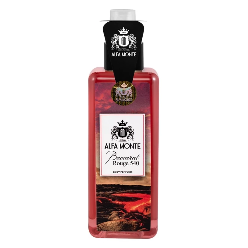 بادی پرفیوم باکارات رژ (Baccarat Rouge 540) آلفامونته حجم 260 میلی لیتر مناسب برای آقایان و خانم ها